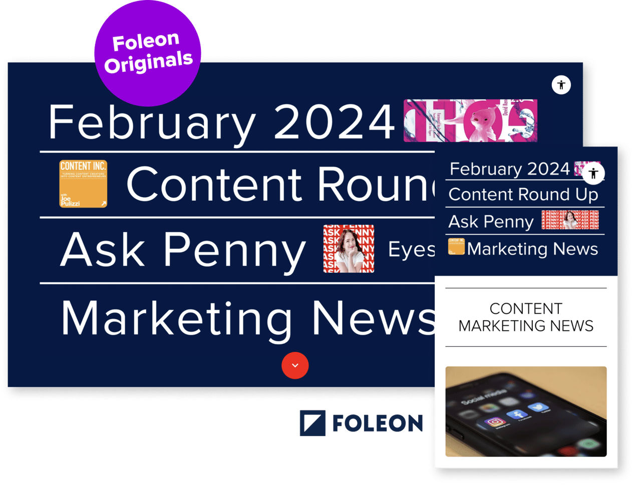 content round up