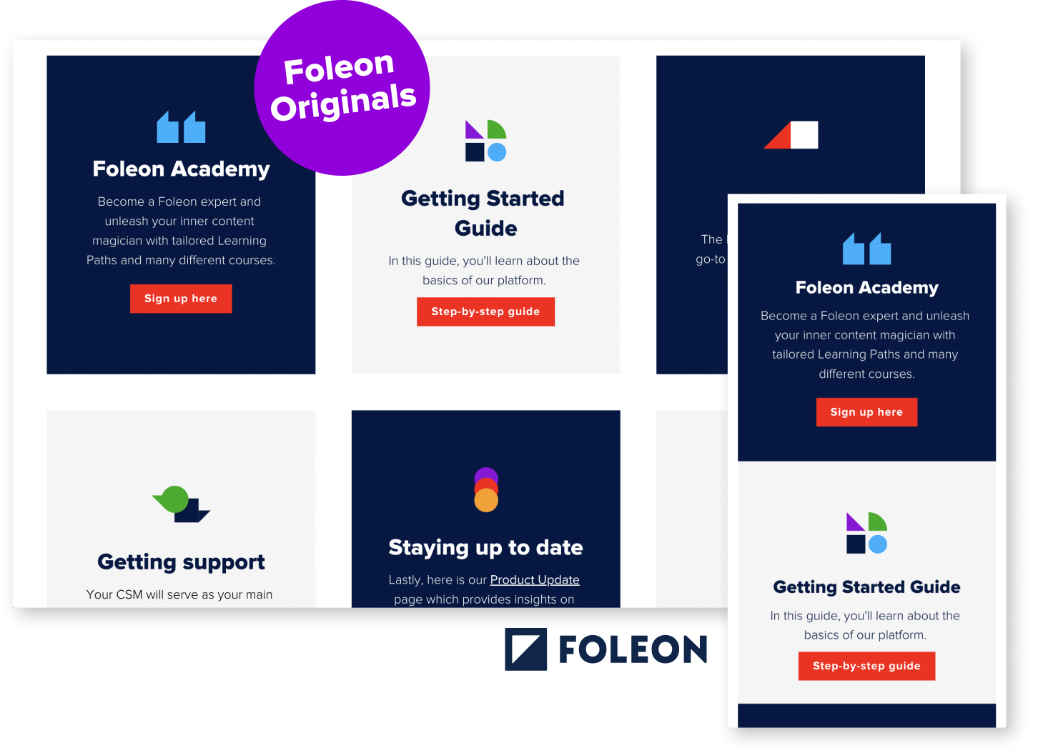 Foleon resource hub