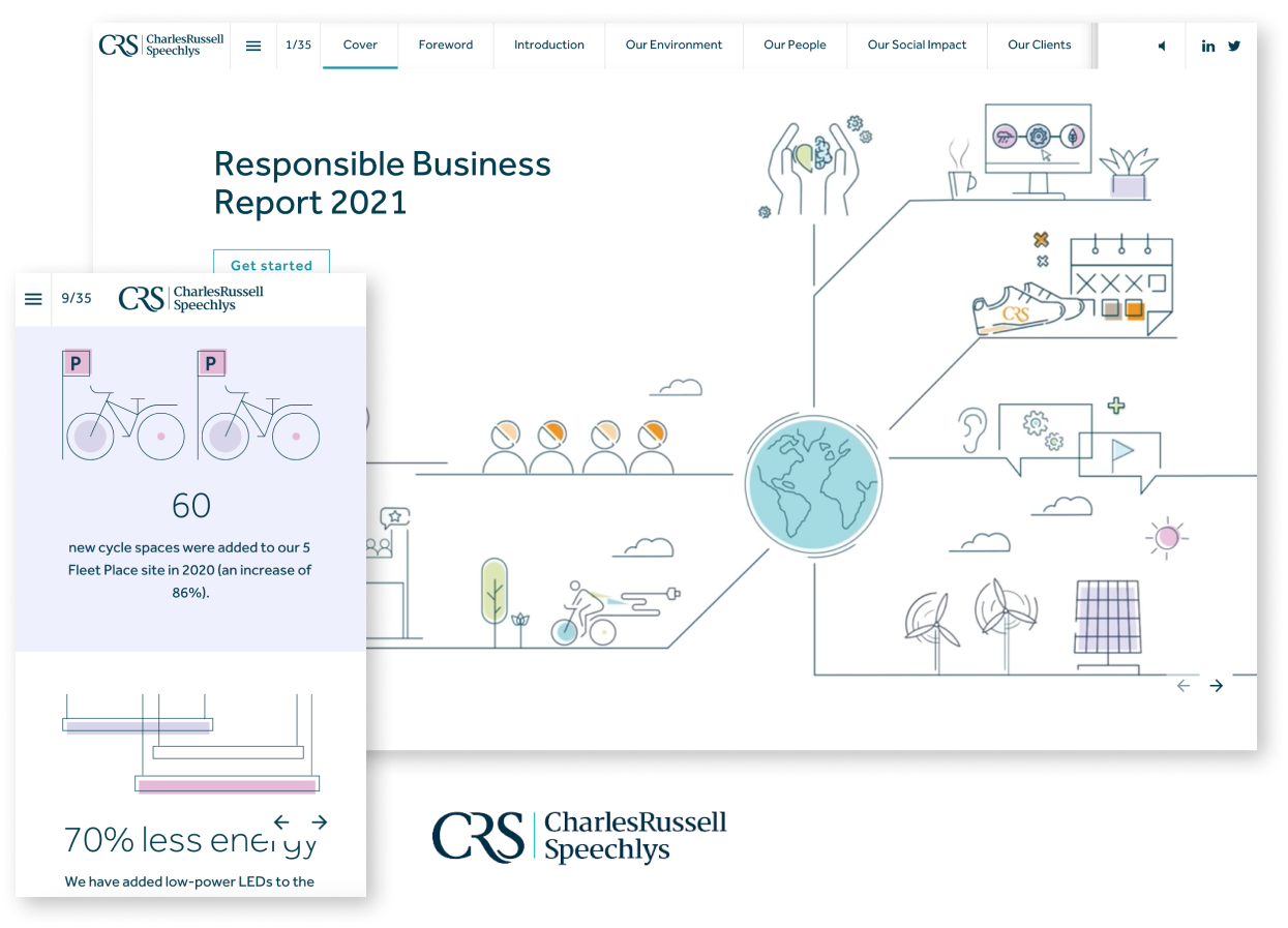 Interactive Report Example CRS