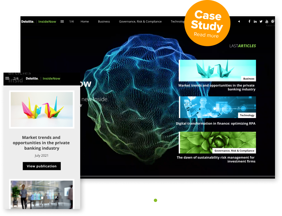 Deloitte Foleon Customer Success Story